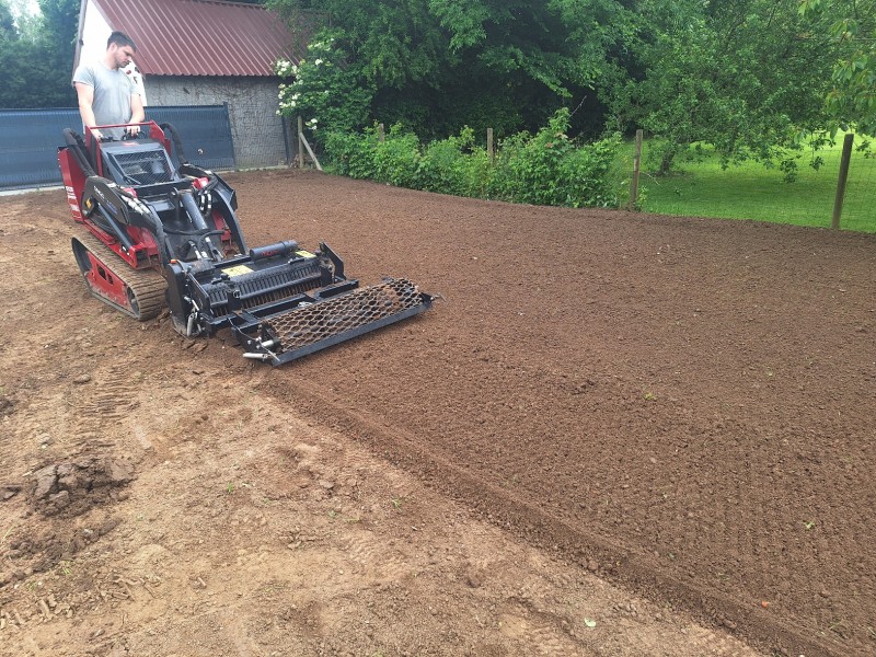 Engazonnement de la pelouse par une entreprise professionnel secteur Yvetot