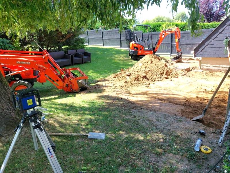 Entreprise pour la réalisation des terrasses en grès céramique sur Barentin 76