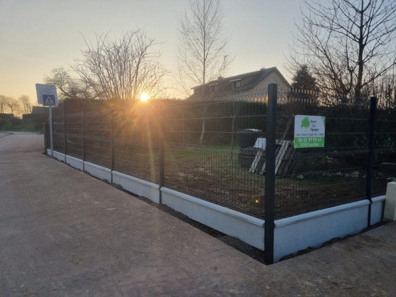 Travaux de clôture par une entreprise spécialisée secteur Yvetot 