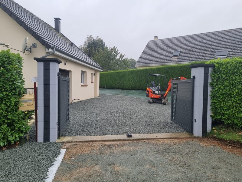 Rénovation d'allée carrossable par une entreprise spécialisée à Pavilly 