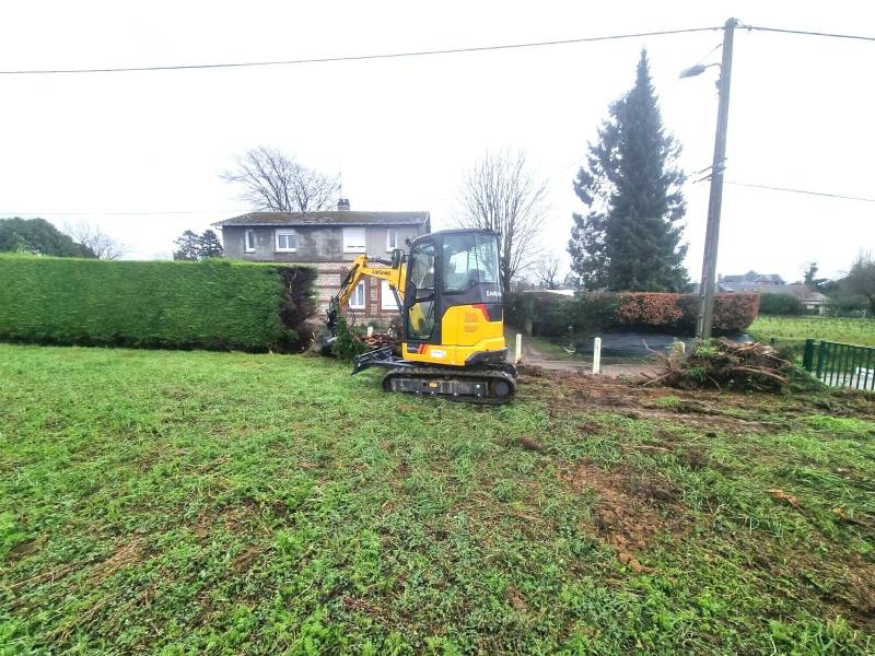 Paysagiste pour l'arrachage de haie et plantation sur Barentin 76360