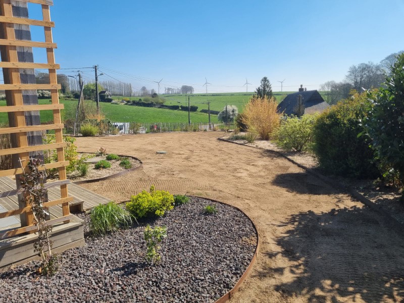 Entreprise du paysage pour la création de jardin sur mesure proche de Yvetot 76