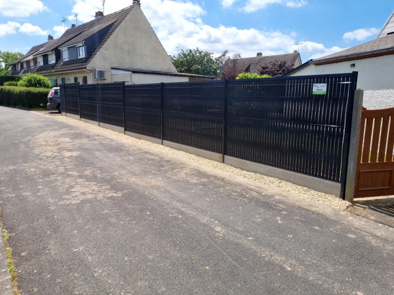 Paysagiste pour pose de clôture en panneaux rigide et occultant composite  secteur Barentin 76pose de clôture secteur Barentin 76