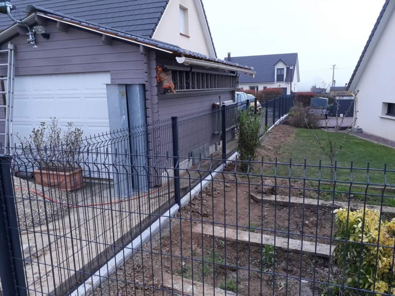 Entreprise spécialisée pour les chantiers de clôture en panneaux rigide secteur Fréville 76