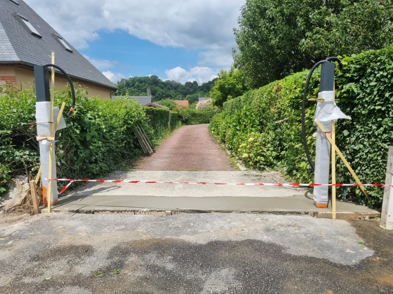 Entreprise paysagiste pour la maçonnerie des portails secteur Duclair 76