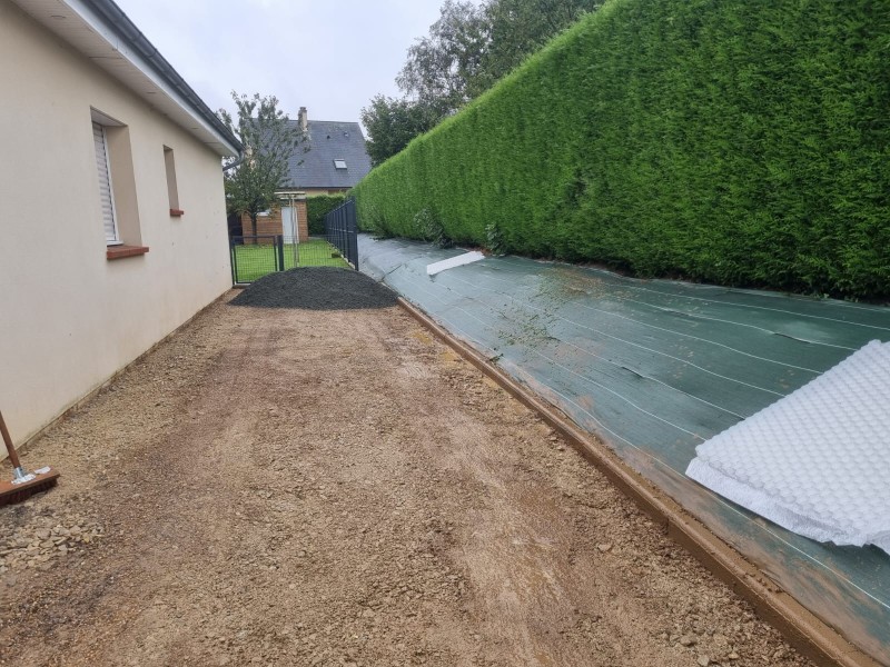 Trouver un paysagiste pour l'aménagement des allées sur Pavilly 