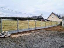 Notre zone d'activité pour ce service Conception sur mesure de clôture gabion robuste pour améliorer l'aménagement paysager des milieux professionnels